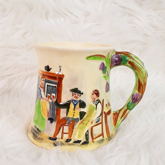 VINTAGE Crown Devon Fieldings Musical MUG